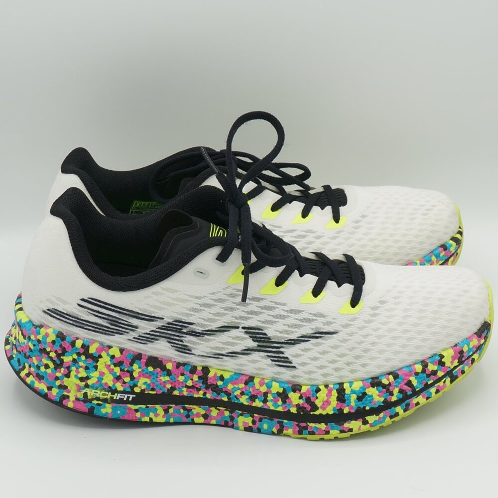 Skechers Go Run Razor 5 White/Multi Color Shoes M… - image 4
